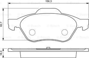 BOSCH 0 986 494 034 - Kit pastiglie freno, Freno a disco autozon.pro