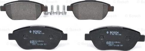 BOSCH 0 986 494 038 - Kit pastiglie freno, Freno a disco autozon.pro