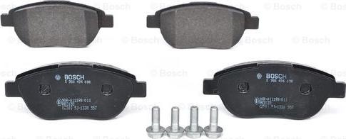 BOSCH 0 986 494 038 - Kit pastiglie freno, Freno a disco autozon.pro