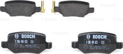 BOSCH 0 986 494 023 - Kit pastiglie freno, Freno a disco autozon.pro