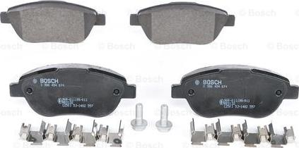 BOSCH 0 986 494 074 - Kit pastiglie freno, Freno a disco autozon.pro