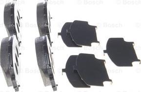 BOSCH 0 986 494 198 - Kit pastiglie freno, Freno a disco autozon.pro