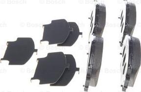 BOSCH 0 986 494 198 - Kit pastiglie freno, Freno a disco autozon.pro