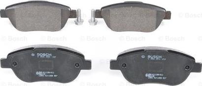 BOSCH 0 986 494 157 - Kit pastiglie freno, Freno a disco autozon.pro