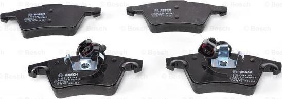 BOSCH 0 986 494 164 - Kit pastiglie freno, Freno a disco autozon.pro