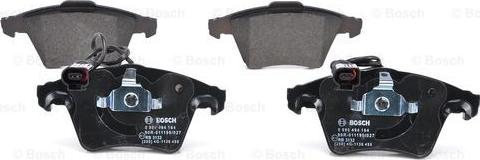 BOSCH 0 986 494 164 - Kit pastiglie freno, Freno a disco autozon.pro