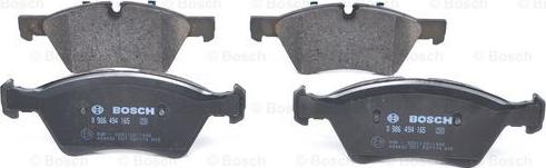 BOSCH 0 986 494 165 - Kit pastiglie freno, Freno a disco autozon.pro