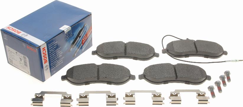 BOSCH 0 986 494 163 - Kit pastiglie freno, Freno a disco autozon.pro