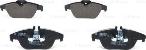 BOSCH 0 986 494 162 - Kit pastiglie freno, Freno a disco autozon.pro