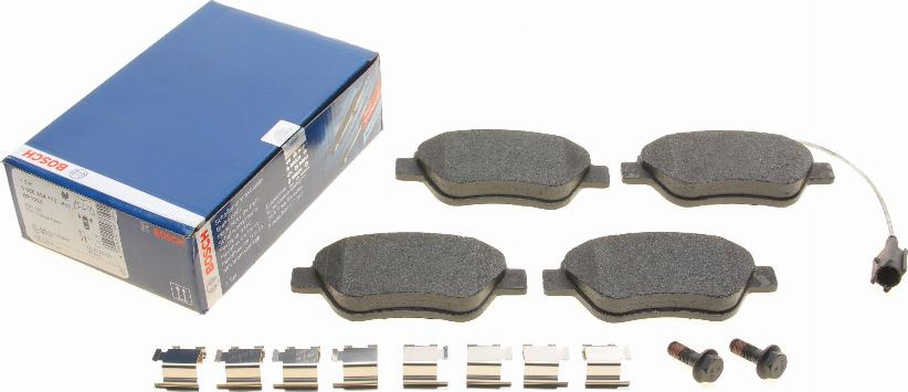 BOSCH 0 986 494 113 - Kit pastiglie freno, Freno a disco autozon.pro