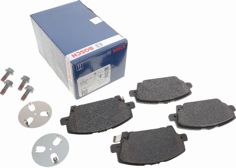 BOSCH 0 986 494 136 - Kit pastiglie freno, Freno a disco autozon.pro