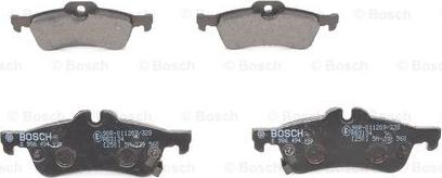 BOSCH 0 986 494 130 - Kit pastiglie freno, Freno a disco autozon.pro