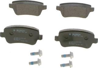 BOSCH 0 986 494 124 - Kit pastiglie freno, Freno a disco autozon.pro