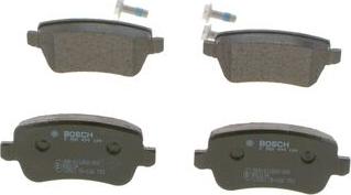 BOSCH 0 986 494 124 - Kit pastiglie freno, Freno a disco autozon.pro