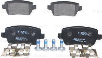 BOSCH 0 986 494 125 - Kit pastiglie freno, Freno a disco autozon.pro