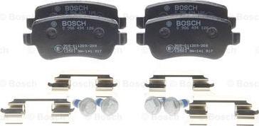 BOSCH 0 986 494 126 - Kit pastiglie freno, Freno a disco autozon.pro