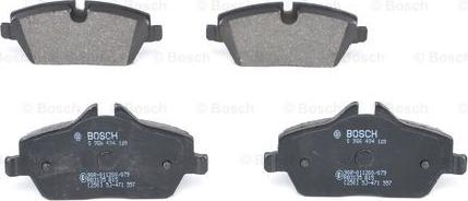 BOSCH 0 986 494 120 - Kit pastiglie freno, Freno a disco autozon.pro