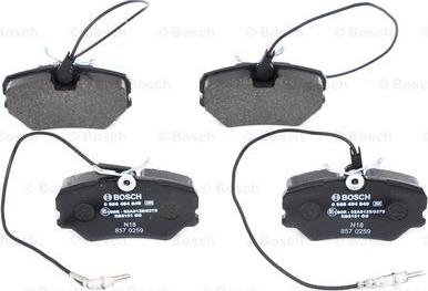 BOSCH 0 986 494 849 - Kit pastiglie freno, Freno a disco autozon.pro