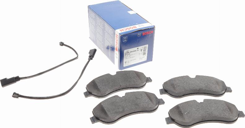 BOSCH 0 986 494 844 - Kit pastiglie freno, Freno a disco autozon.pro