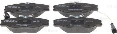 BOSCH 0 986 494 851 - Kit pastiglie freno, Freno a disco autozon.pro