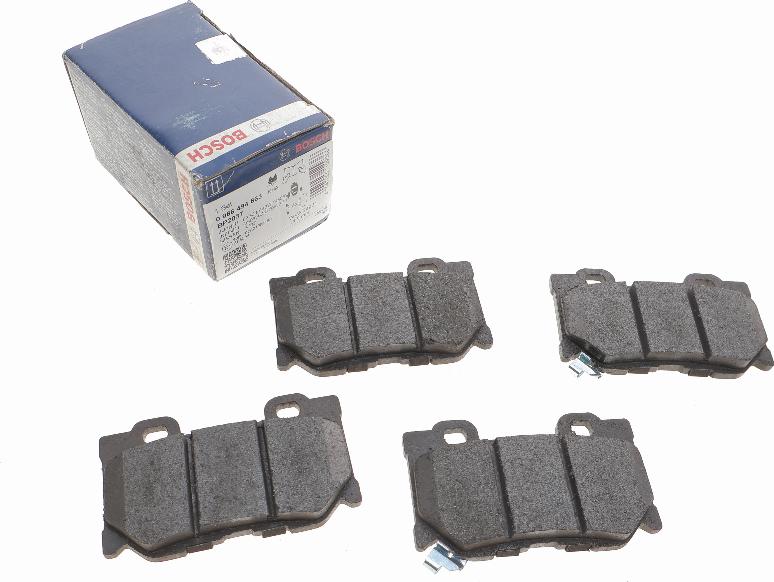 BOSCH 0 986 494 863 - Kit pastiglie freno, Freno a disco autozon.pro