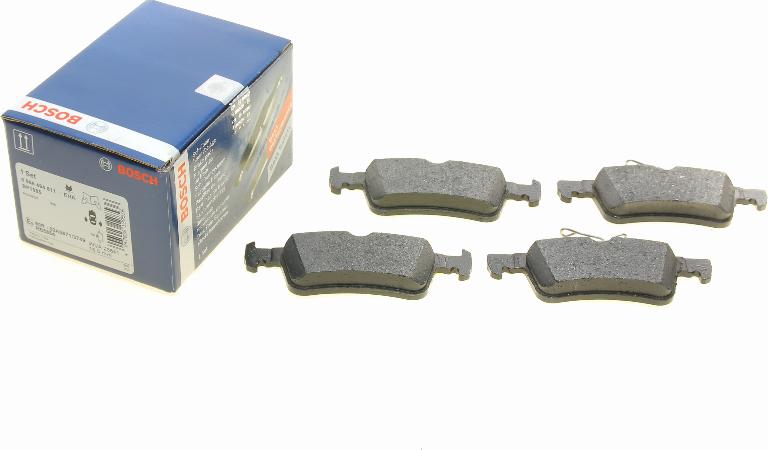 BOSCH 0 986 494 811 - Kit pastiglie freno, Freno a disco autozon.pro