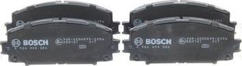 BOSCH 0 986 494 886 - Kit pastiglie freno, Freno a disco autozon.pro