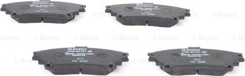 BOSCH 0 986 494 873 - Kit pastiglie freno, Freno a disco autozon.pro