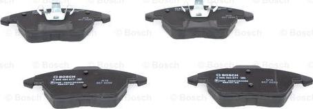 BOSCH 0 986 494 877 - Kit pastiglie freno, Freno a disco autozon.pro