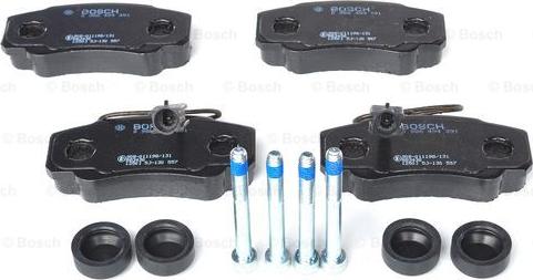 BOSCH 0 986 494 391 - Kit pastiglie freno, Freno a disco autozon.pro