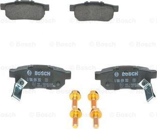 BOSCH 0 986 494 392 - Kit pastiglie freno, Freno a disco autozon.pro