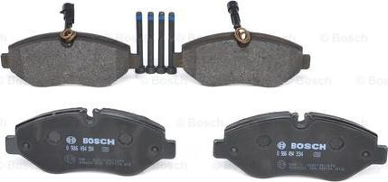 BOSCH 0 986 494 334 - Kit pastiglie freno, Freno a disco autozon.pro