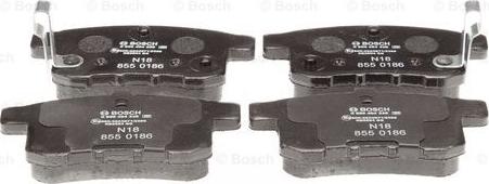 BOSCH 0 986 494 338 - Kit pastiglie freno, Freno a disco autozon.pro