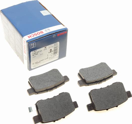 BOSCH 0 986 494 338 - Kit pastiglie freno, Freno a disco autozon.pro