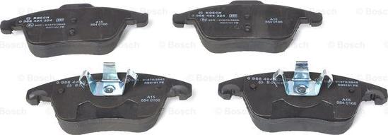 BOSCH 0 986 494 324 - Kit pastiglie freno, Freno a disco autozon.pro