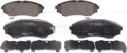 BOSCH 0 986 494 323 - Kit pastiglie freno, Freno a disco autozon.pro