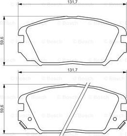 Akebono AN-8212WK - Kit pastiglie freno, Freno a disco autozon.pro