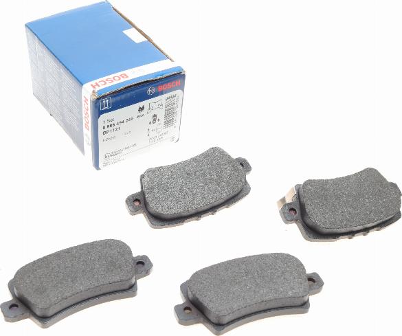 BOSCH 0 986 494 249 - Kit pastiglie freno, Freno a disco autozon.pro