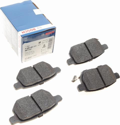 BOSCH 0 986 494 255 - Kit pastiglie freno, Freno a disco autozon.pro