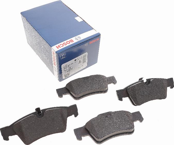 BOSCH 0 986 494 256 - Kit pastiglie freno, Freno a disco autozon.pro