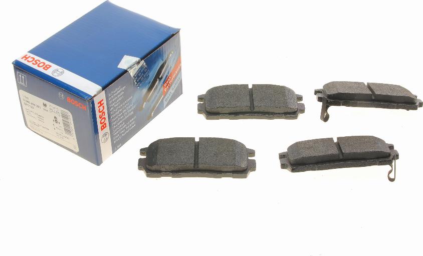 BOSCH 0 986 494 251 - Kit pastiglie freno, Freno a disco autozon.pro