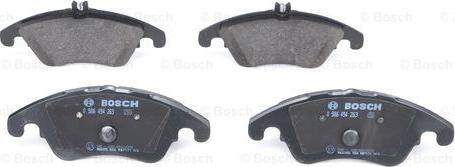 BOSCH 0 986 494 263 - Kit pastiglie freno, Freno a disco autozon.pro