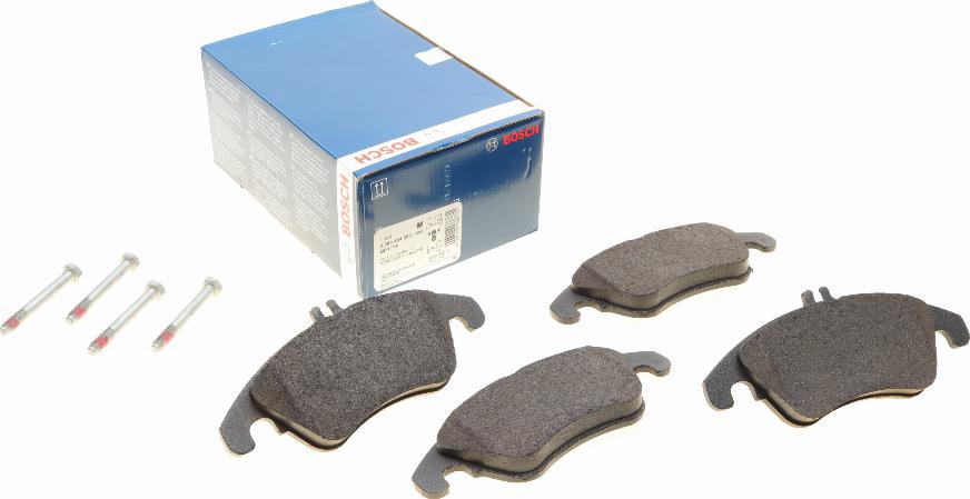 BOSCH 0 986 494 263 - Kit pastiglie freno, Freno a disco autozon.pro