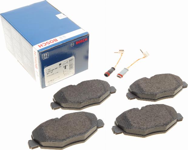 BOSCH 0 986 494 285 - Kit pastiglie freno, Freno a disco autozon.pro