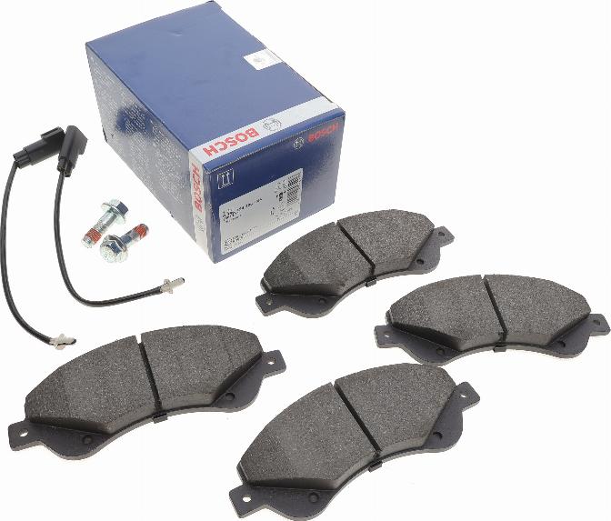 BOSCH 0 986 494 236 - Kit pastiglie freno, Freno a disco autozon.pro