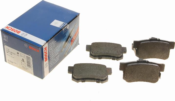 BOSCH 0 986 494 233 - Kit pastiglie freno, Freno a disco autozon.pro