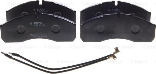 BOSCH 0 986 494 273 - Kit pastiglie freno, Freno a disco autozon.pro