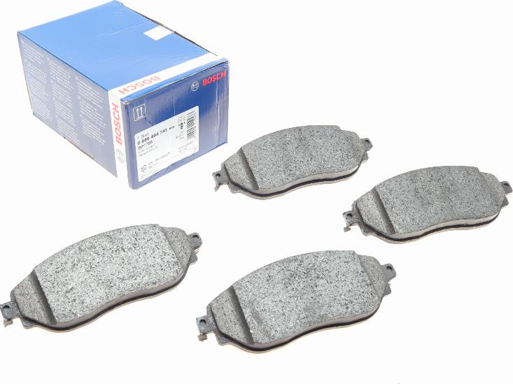 BOSCH 0 986 494 741 - Kit pastiglie freno, Freno a disco autozon.pro