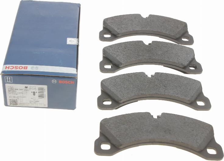 BOSCH 0 986 494 757 - Kit pastiglie freno, Freno a disco autozon.pro