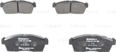 BOSCH 0 986 494 700 - Kit pastiglie freno, Freno a disco autozon.pro